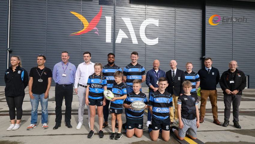 Eirtech Aviation and IAC continue main club sponsorship with Shannon RFC